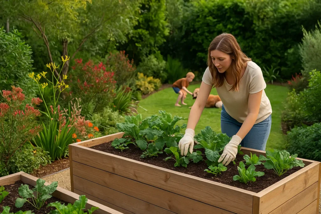 Raised Garden Beds Work for Australian Backyards