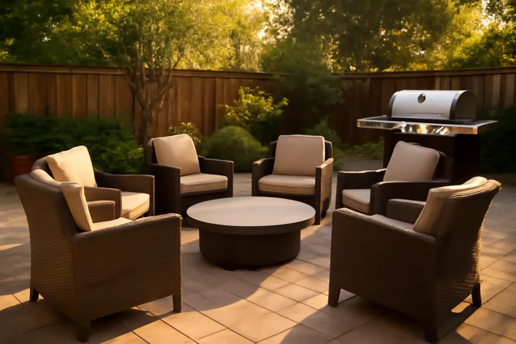 How to arrange furniture for people to sit down
