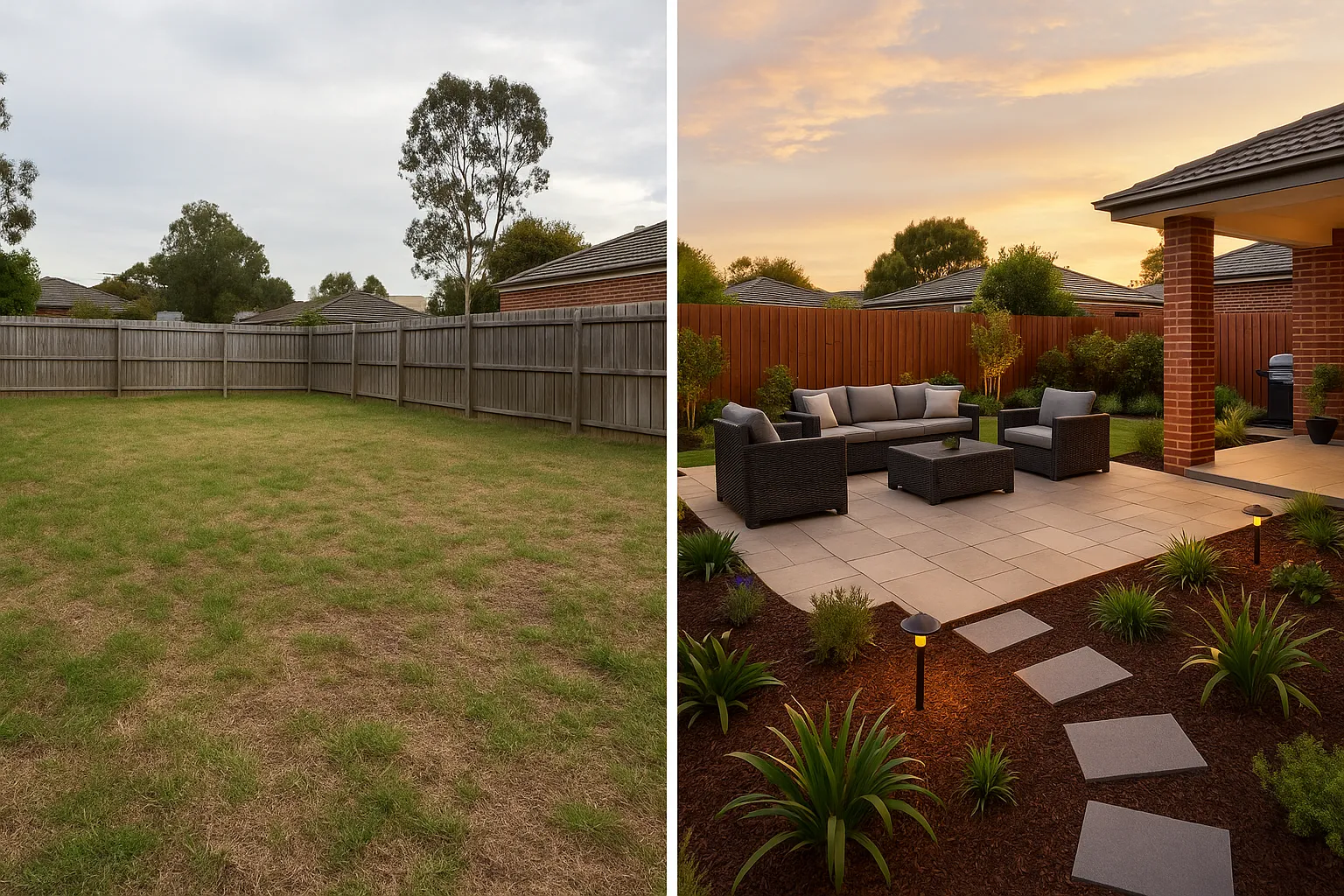 backyard renovation
