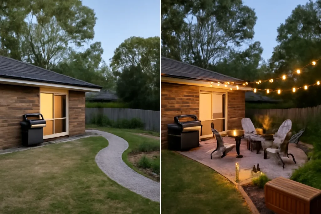 What actually changed in these real backyards