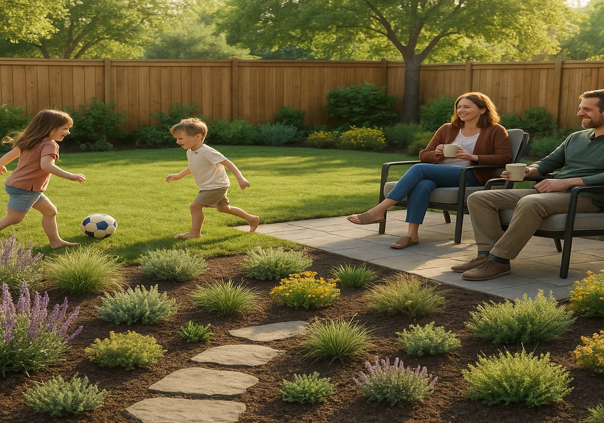 low maintenance garden