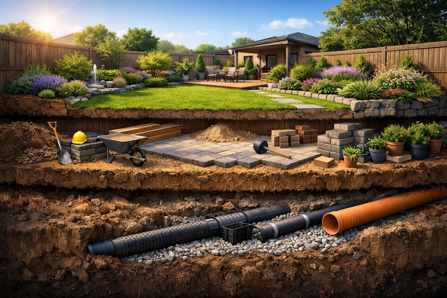 garden renovation process
